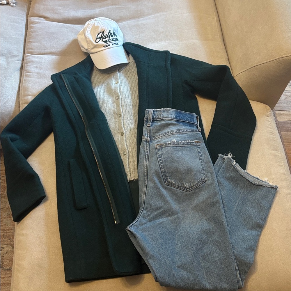 J. Crew Forest Green Wool Jacket